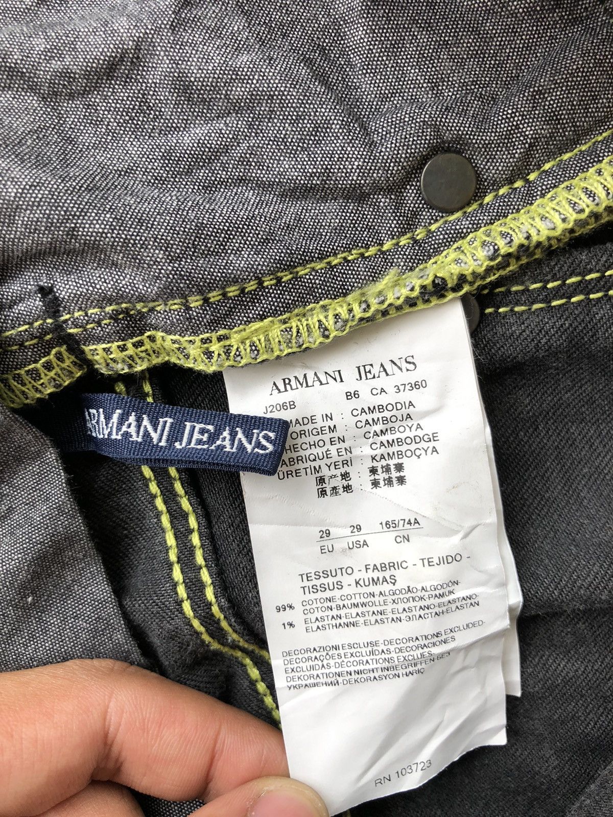 Giorgio Armani ARCHIVE🔥Reconstruct Giorgio Armani Post Apocalypse Jacket Size US M / EU 48-50 / 2 - 6 Thumbnail