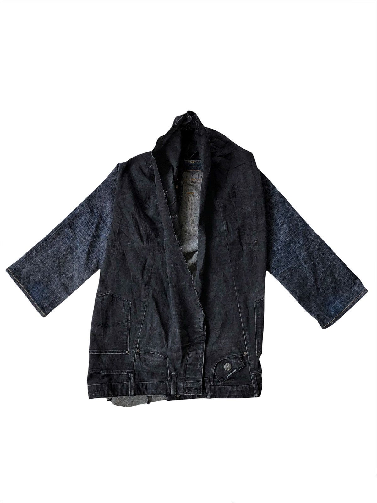 Giorgio Armani ARCHIVE🔥Reconstruct Giorgio Armani Post Apocalypse Jacket Size US M / EU 48-50 / 2 - 2 Thumbnail