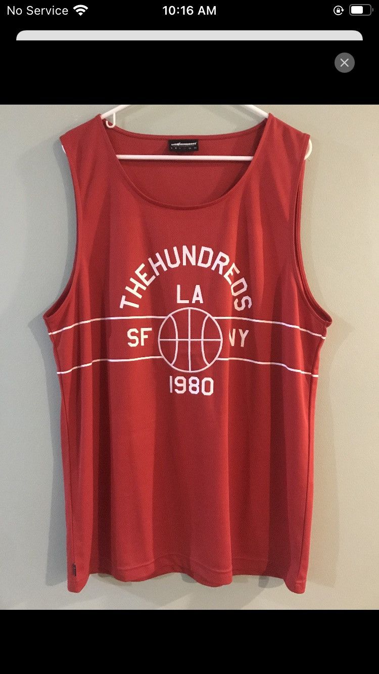 The Hundreds The hundreds Adam bomb basketball jersey tank Size US XL / EU 56 / 4 - 1 Thumbnail