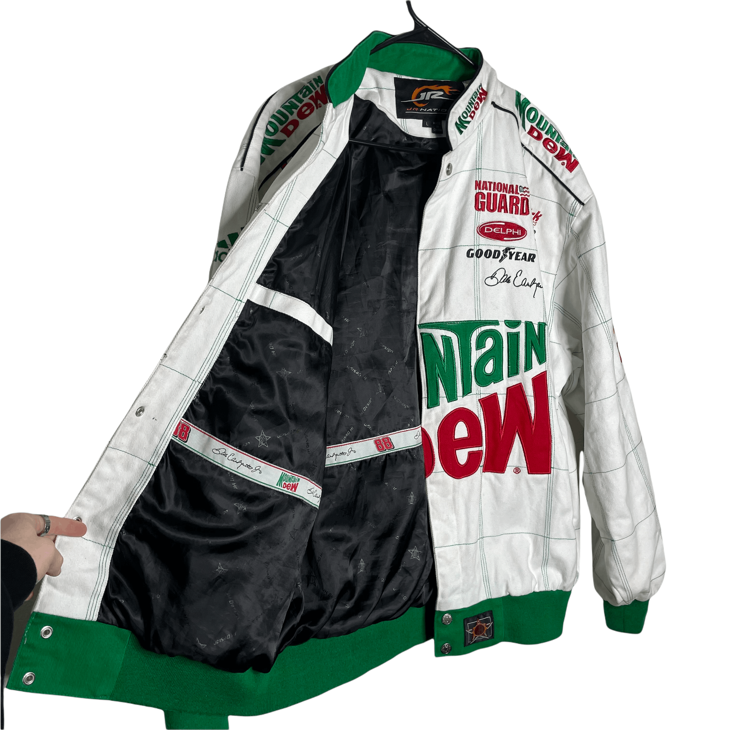 Dale Jr. high quality NASCAR AMP Energy jacket