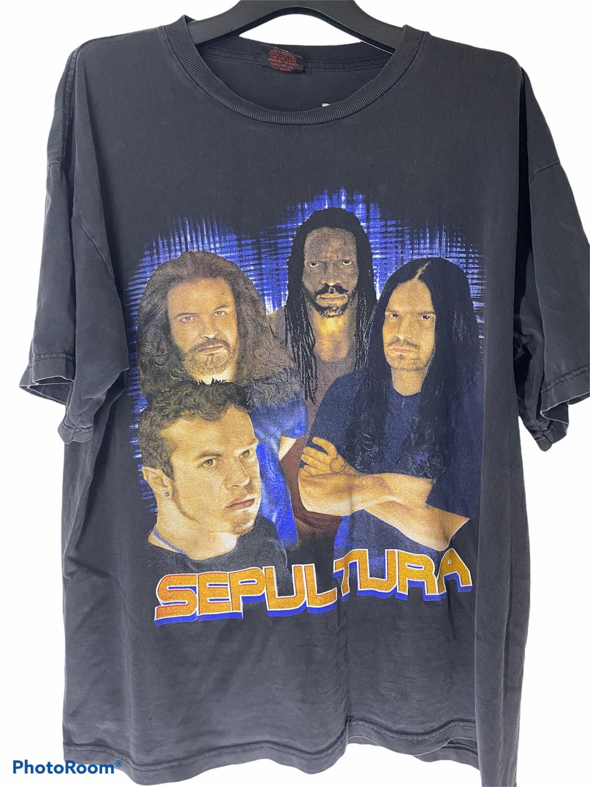 Rap Tees × Vintage VINTAGE BOOTLEG SEPULTURA DISTRESEED T SHIRT 🔥 Size US XL / EU 56 / 4 - 1 Thumbnail