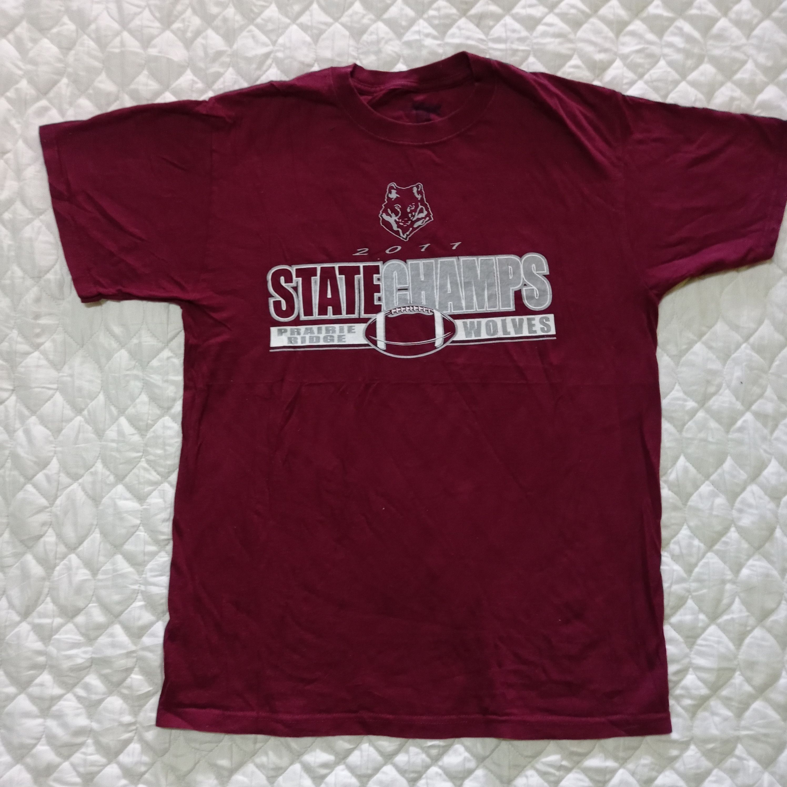 Vintage STATE CHAMPS VINTAGE TEE SHIRT, NO SIDE STITCH. | Grailed