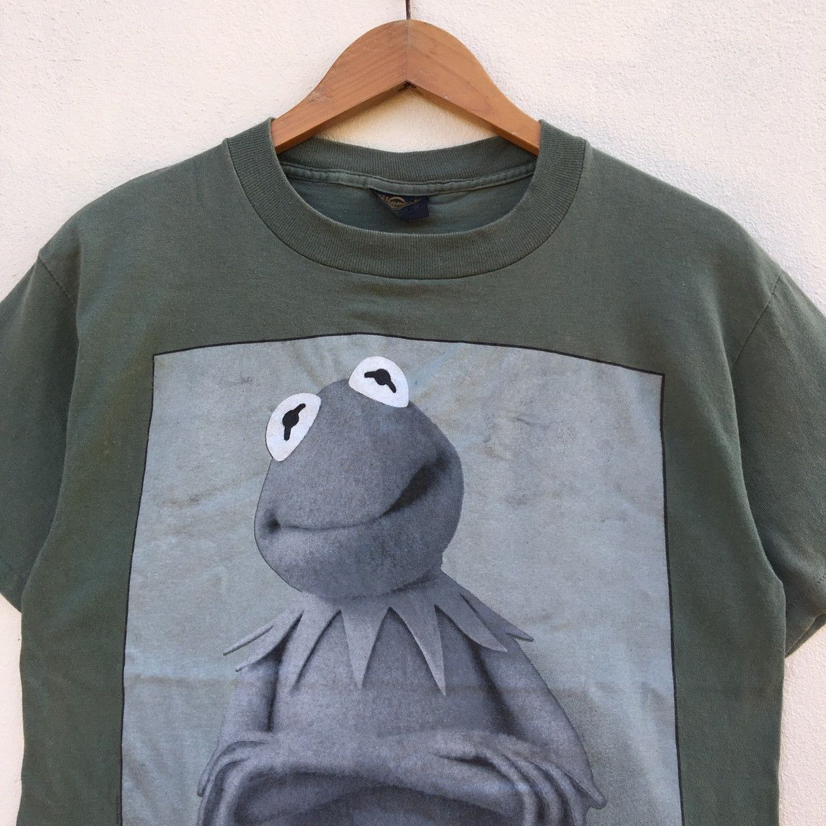 Changes × Vintage Vintage KERMIT KLEIN PARODY CALVIN KLEIN JIM HENSON T-shirt Size US M / EU 48-50 / 2 - 2 Thumbnail