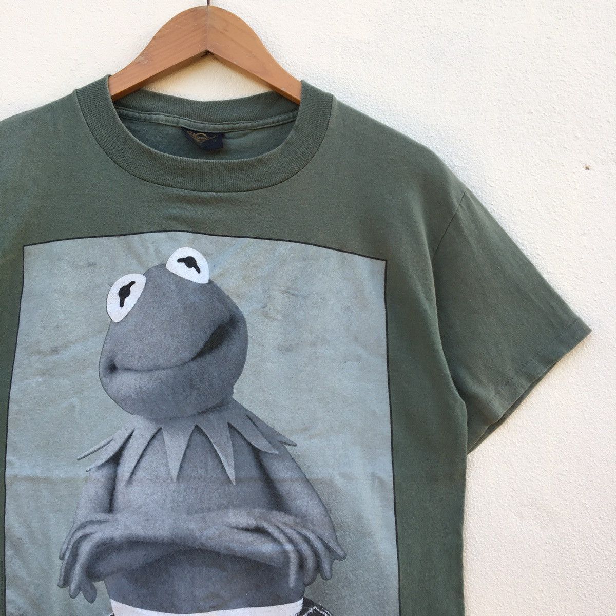Changes × Vintage Vintage KERMIT KLEIN PARODY CALVIN KLEIN JIM HENSON T-shirt Size US M / EU 48-50 / 2 - 3 Thumbnail