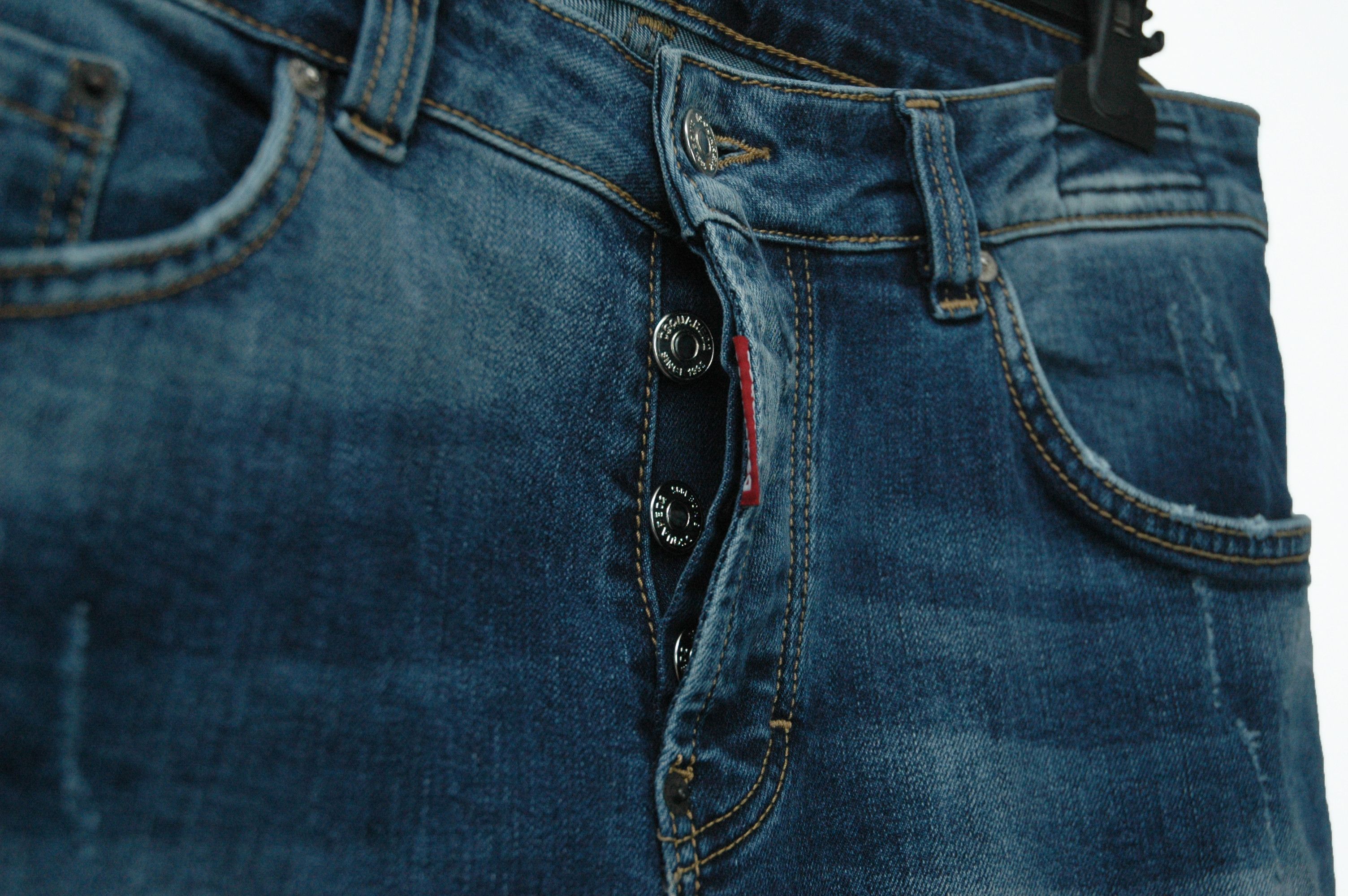 Dsquared2 Dsquared2 Distressed Luxury Jeans Made in Italy Size 50 Size US 34 / EU 50 - 5 Thumbnail