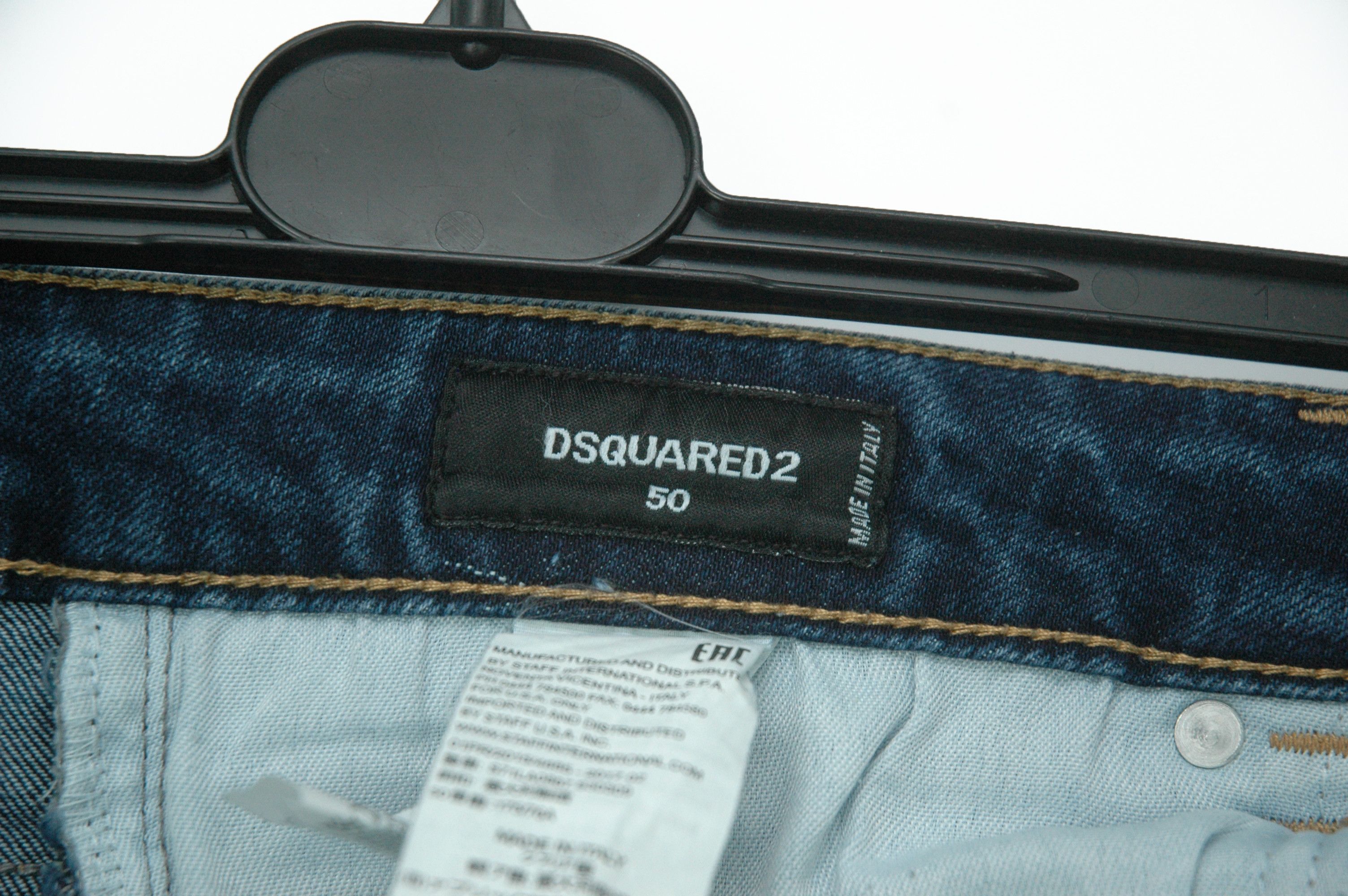 Dsquared2 Dsquared2 Distressed Luxury Jeans Made in Italy Size 50 Size US 34 / EU 50 - 13 Thumbnail