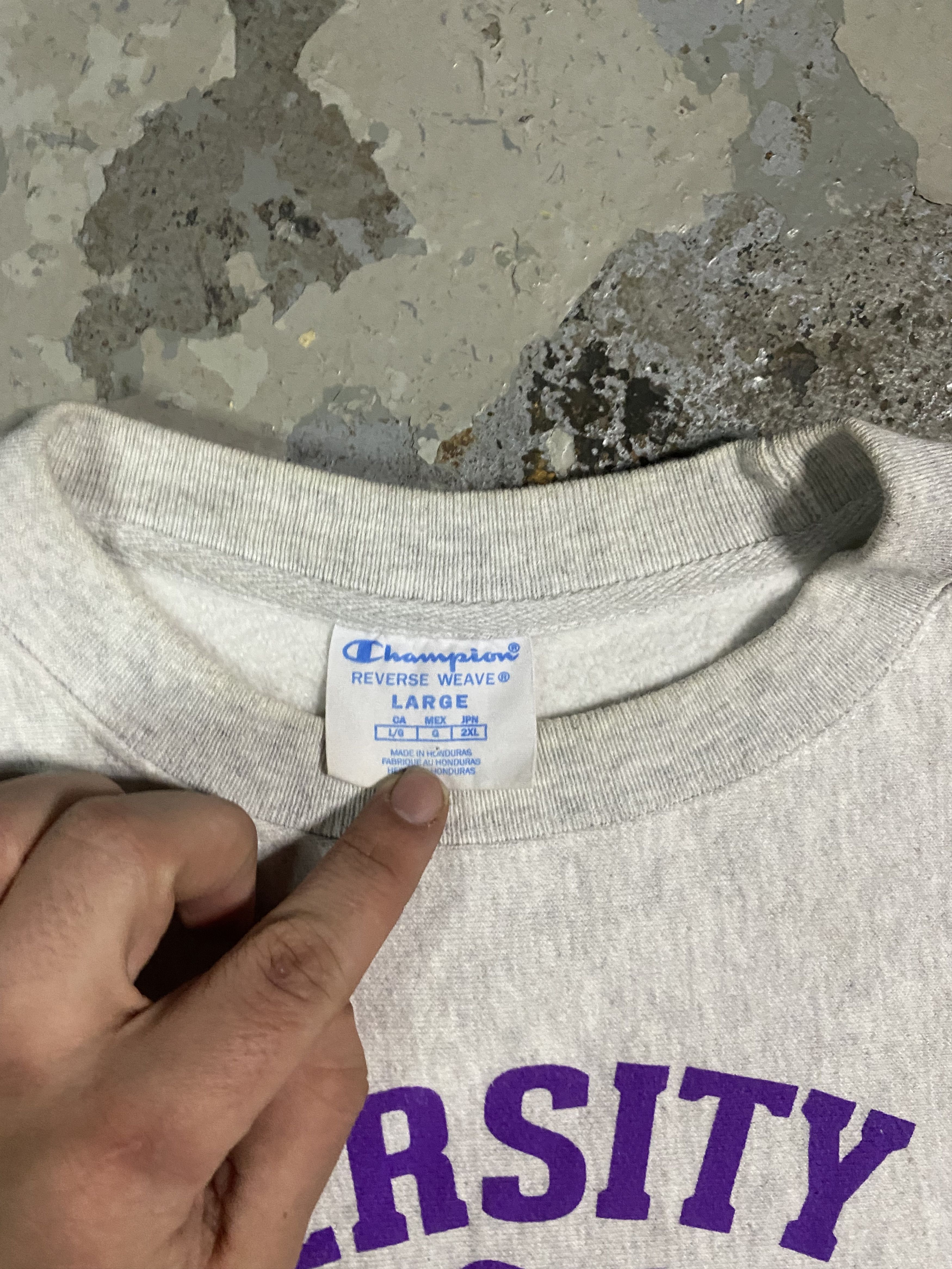 Champion University of Washington Champion Reverse Weave Sweatshirt Size US L / EU 52-54 / 3 - 6 Thumbnail