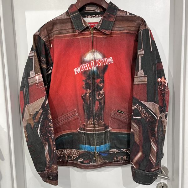 Supreme Supreme Scarface the World Is Yours Denim Jacket Multi