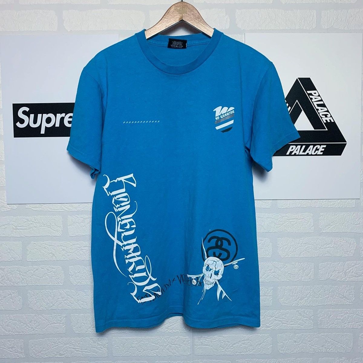 00s stussy × neighborhood print t-shirt Vintage T-Shirt Stussy XS/SN 4 90s 00s Green Camo Black T