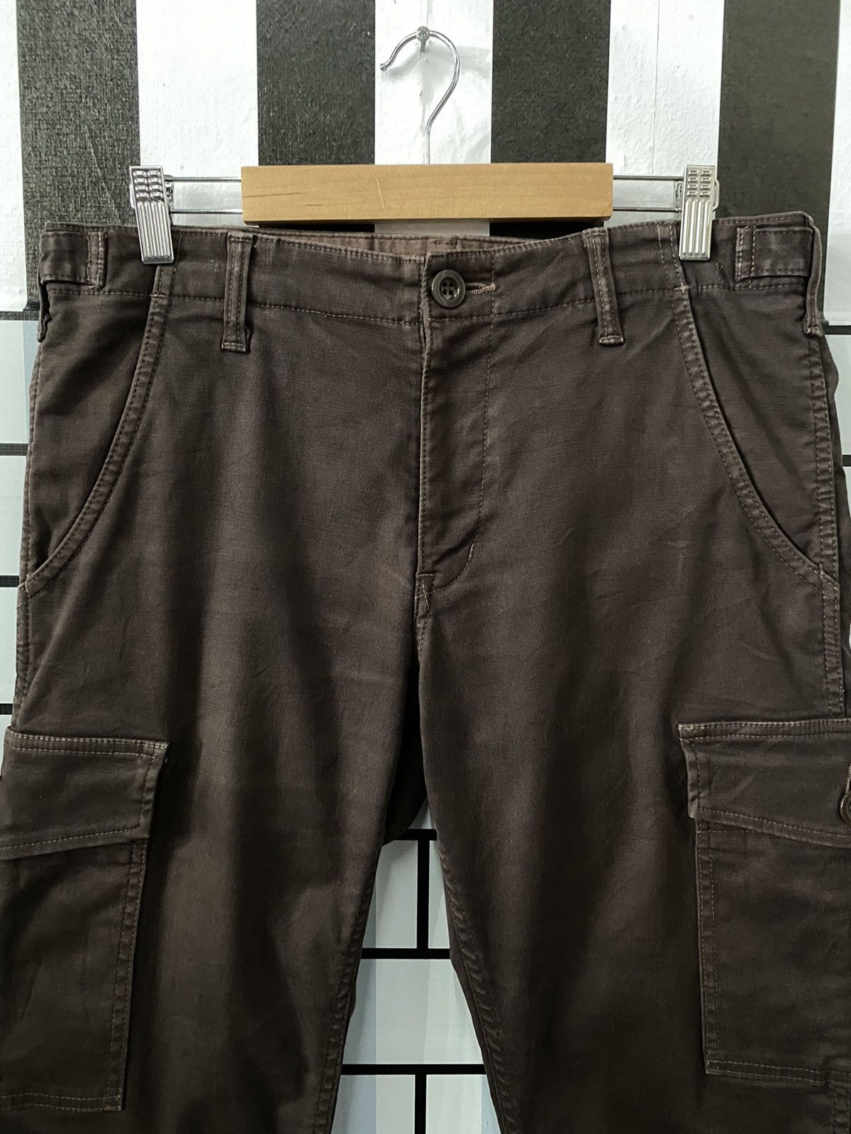 Johnbull × Vintage Vintage Johnbull Japan Cargo tactical tapered Slim Fit pants Size US 32 / EU 48 - 8 Thumbnail