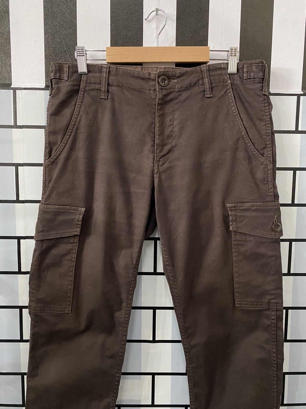 Johnbull × Vintage Vintage Johnbull Japan Cargo tactical tapered Slim Fit pants Size US 32 / EU 48 - 4 Thumbnail
