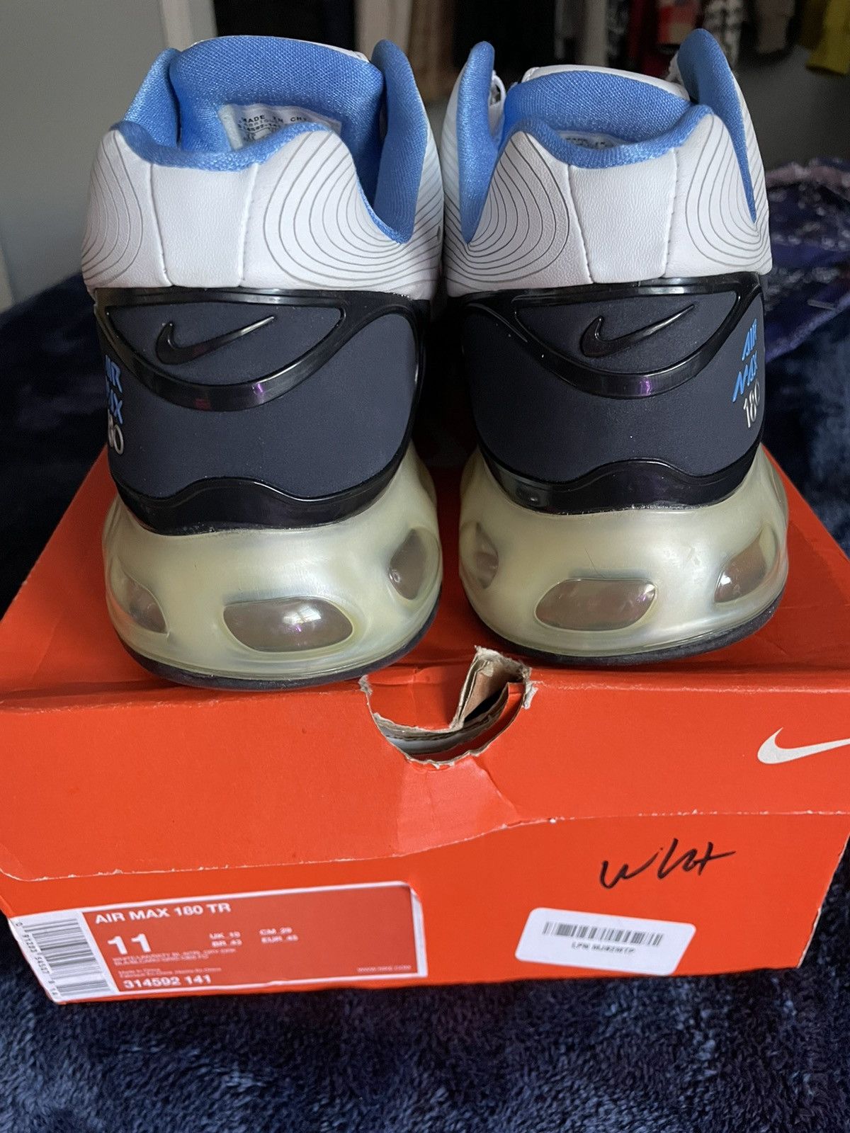 Nike Air max 180 TR rare 2007 Size US 11 / EU 44 - 6 Thumbnail