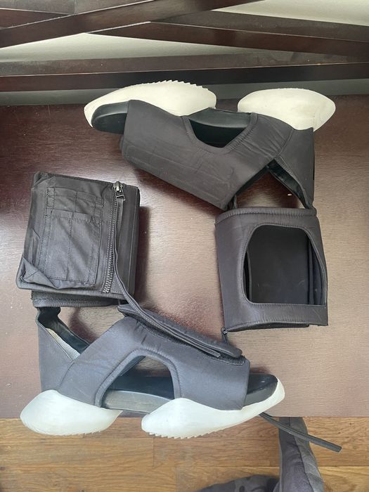 Rick owens sandals on sale cargo