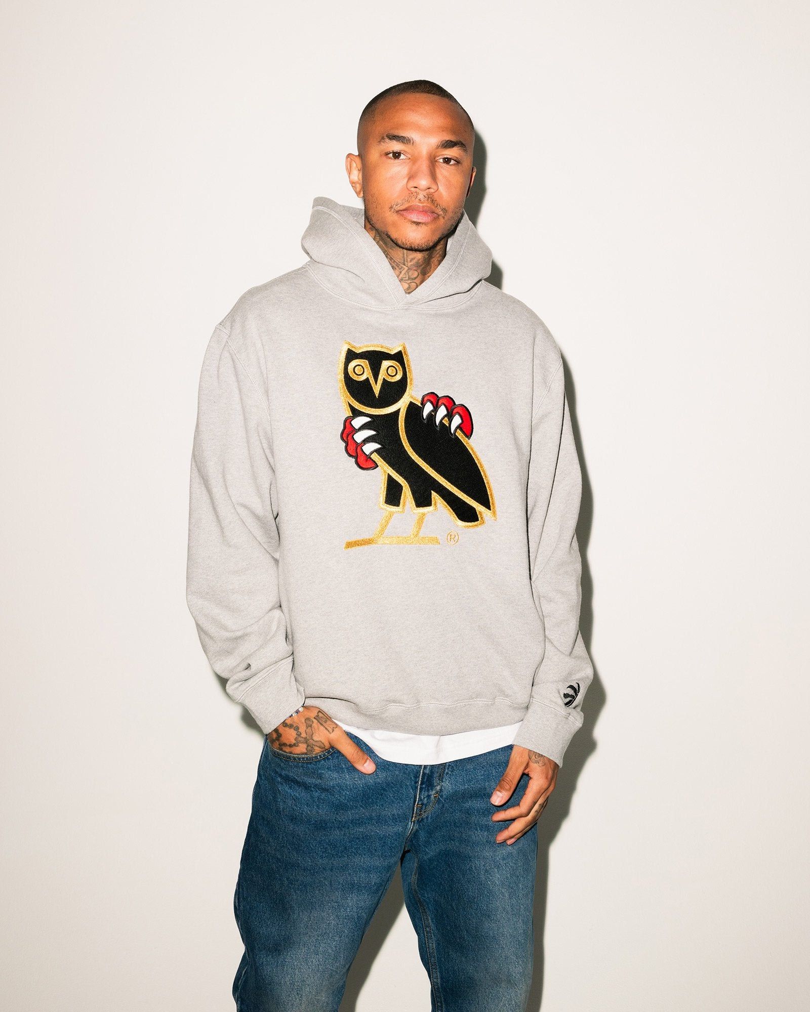 Drake 🦖🦉OVO X NBA X JURASSIC PARK OG OWL HOODIE - XXXL 3XL Size US XXL / EU 58 / 5 - 2 Thumbnail