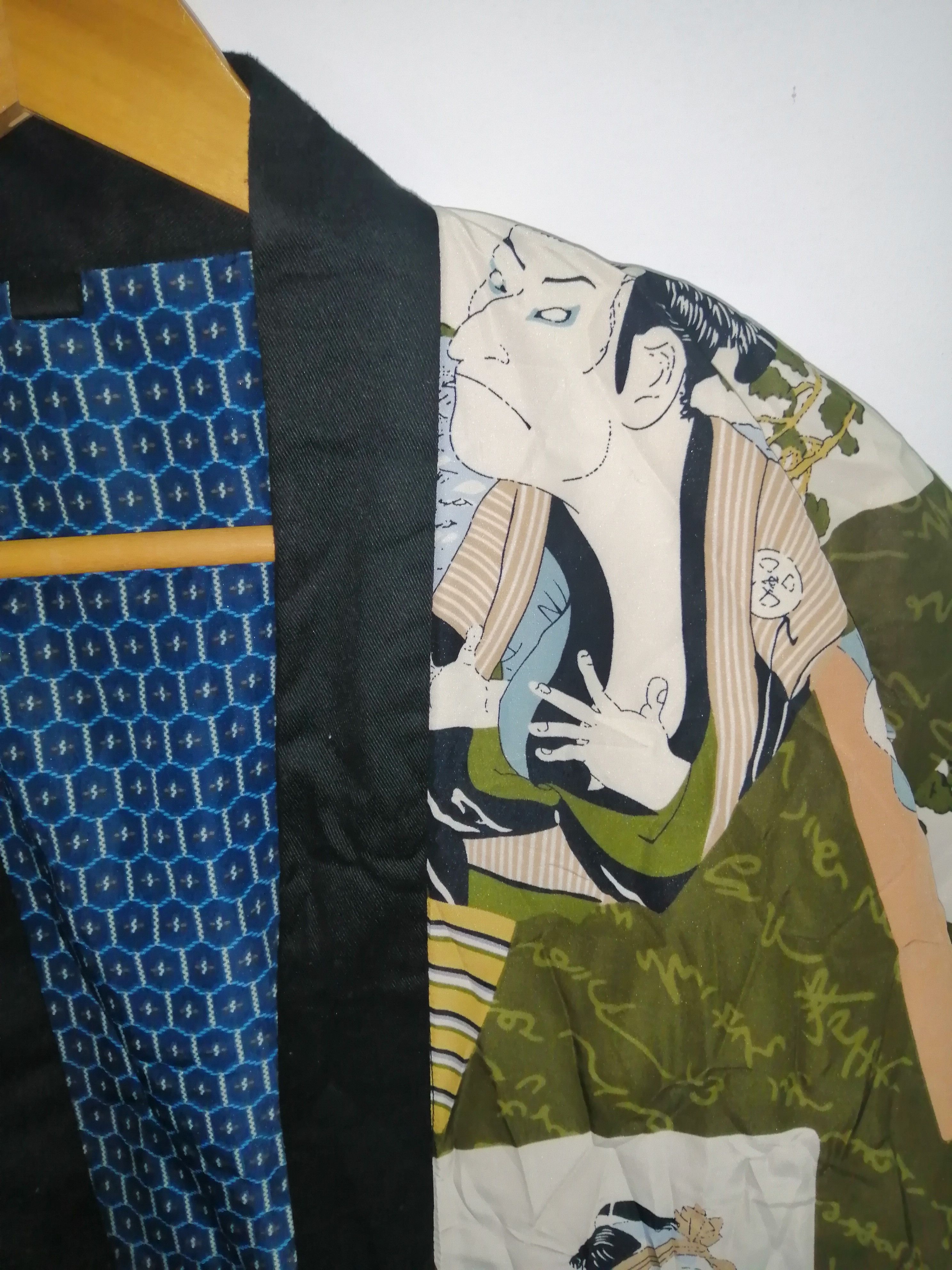 Japanese Brand Vintage Kimono Geisha Maiko Traditional Japanese Art Size US XXL / EU 58 / 5 - 4 Thumbnail