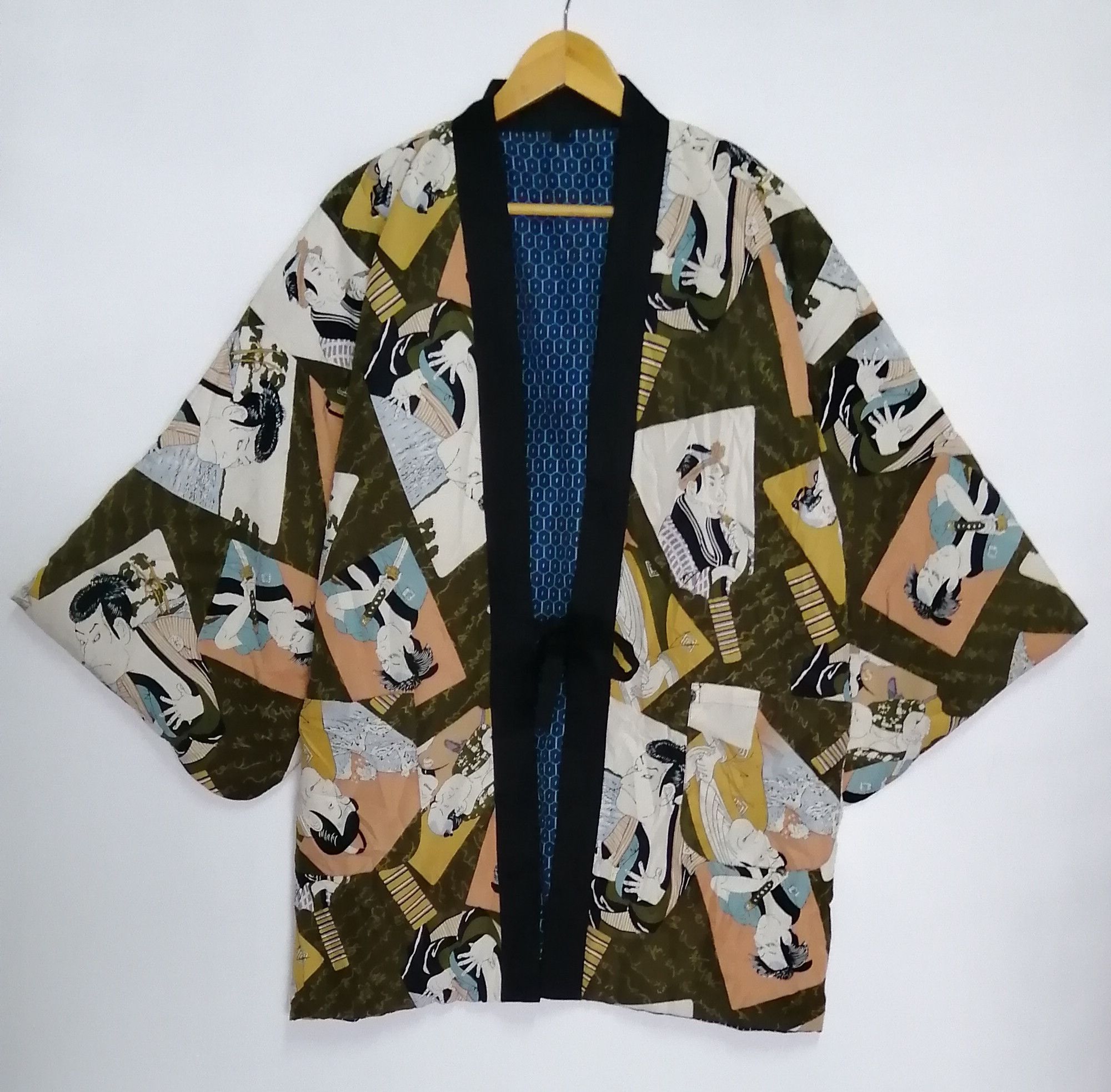Japanese Brand Vintage Kimono Geisha Maiko Traditional Japanese Art Size US XXL / EU 58 / 5 - 1 Thumbnail