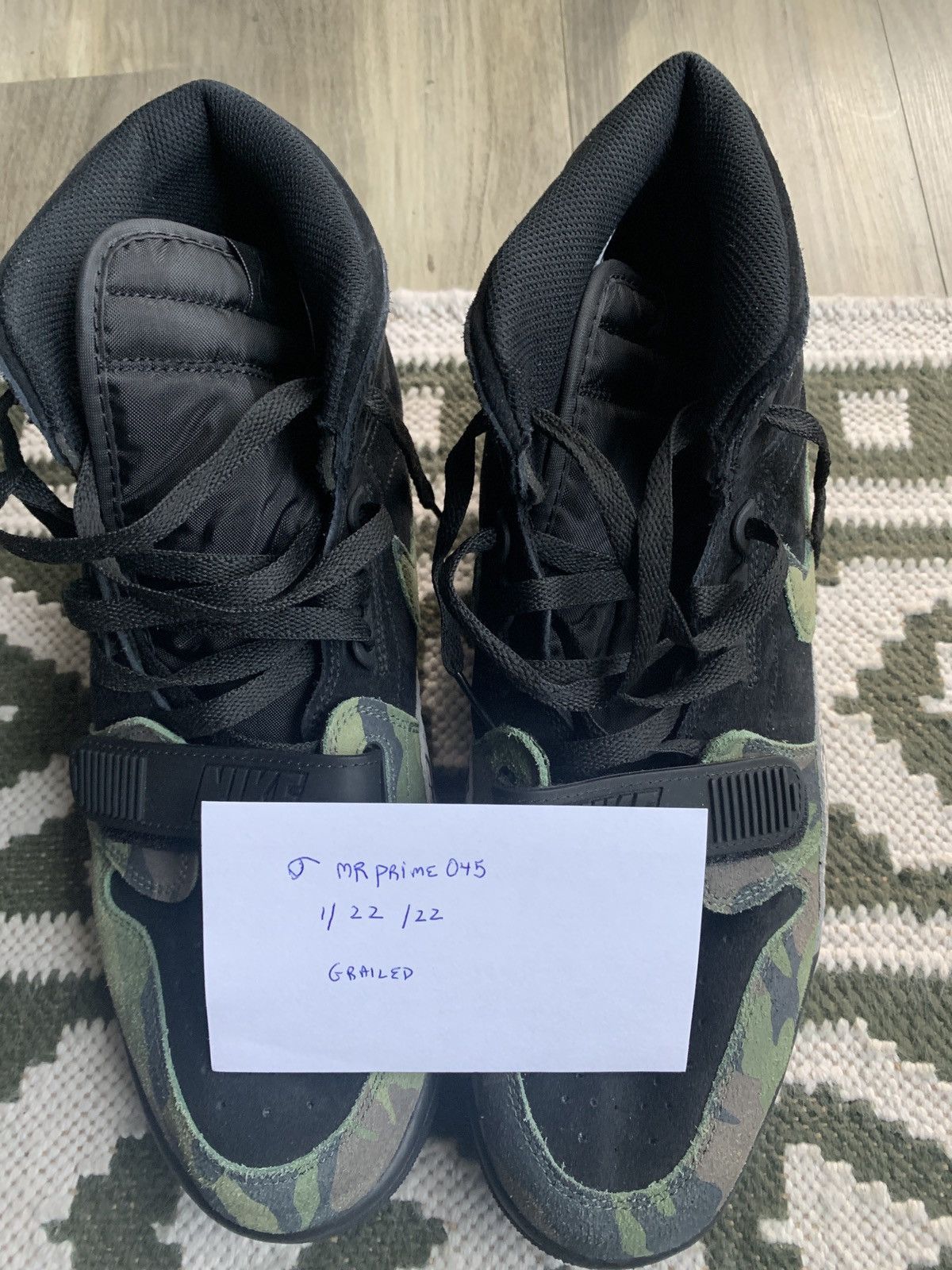 Nike Jordan Legacy 213 Camo Green 2018 Grailed