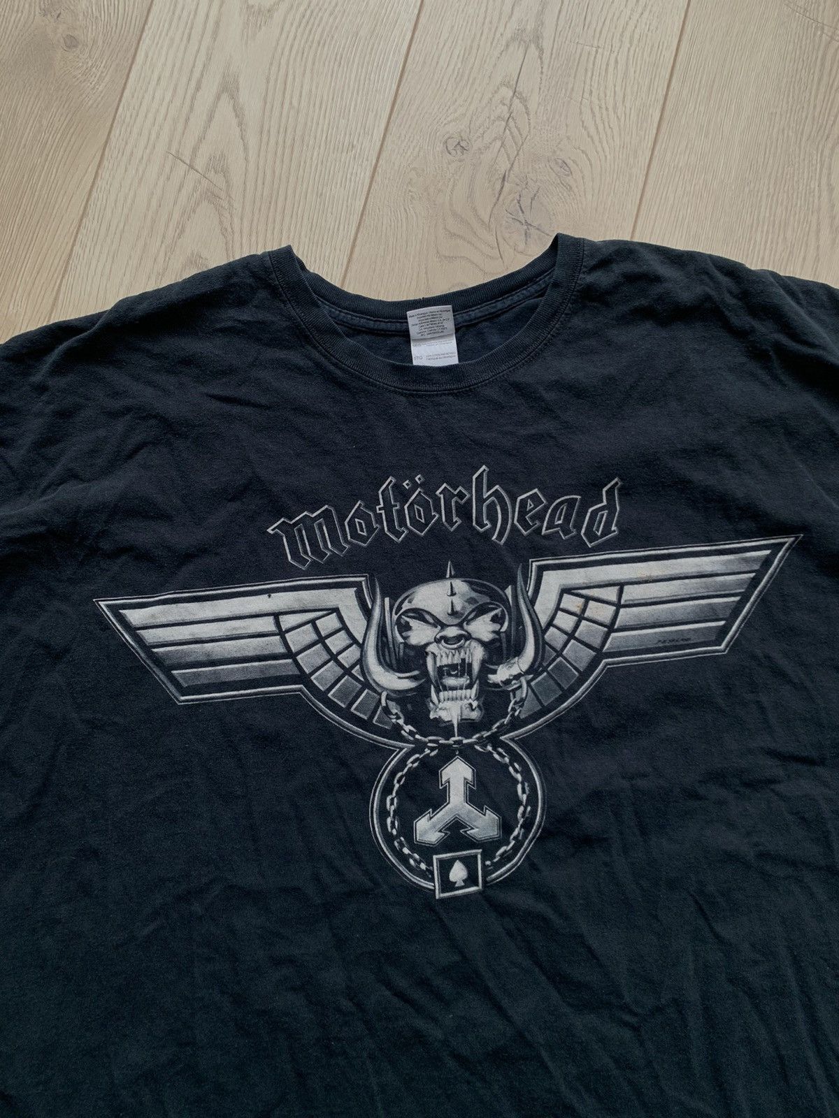 Band Tees × Vintage 5XL Motorhead vintage logo black tee big very Size US XXL / EU 58 / 5 - 5 Thumbnail