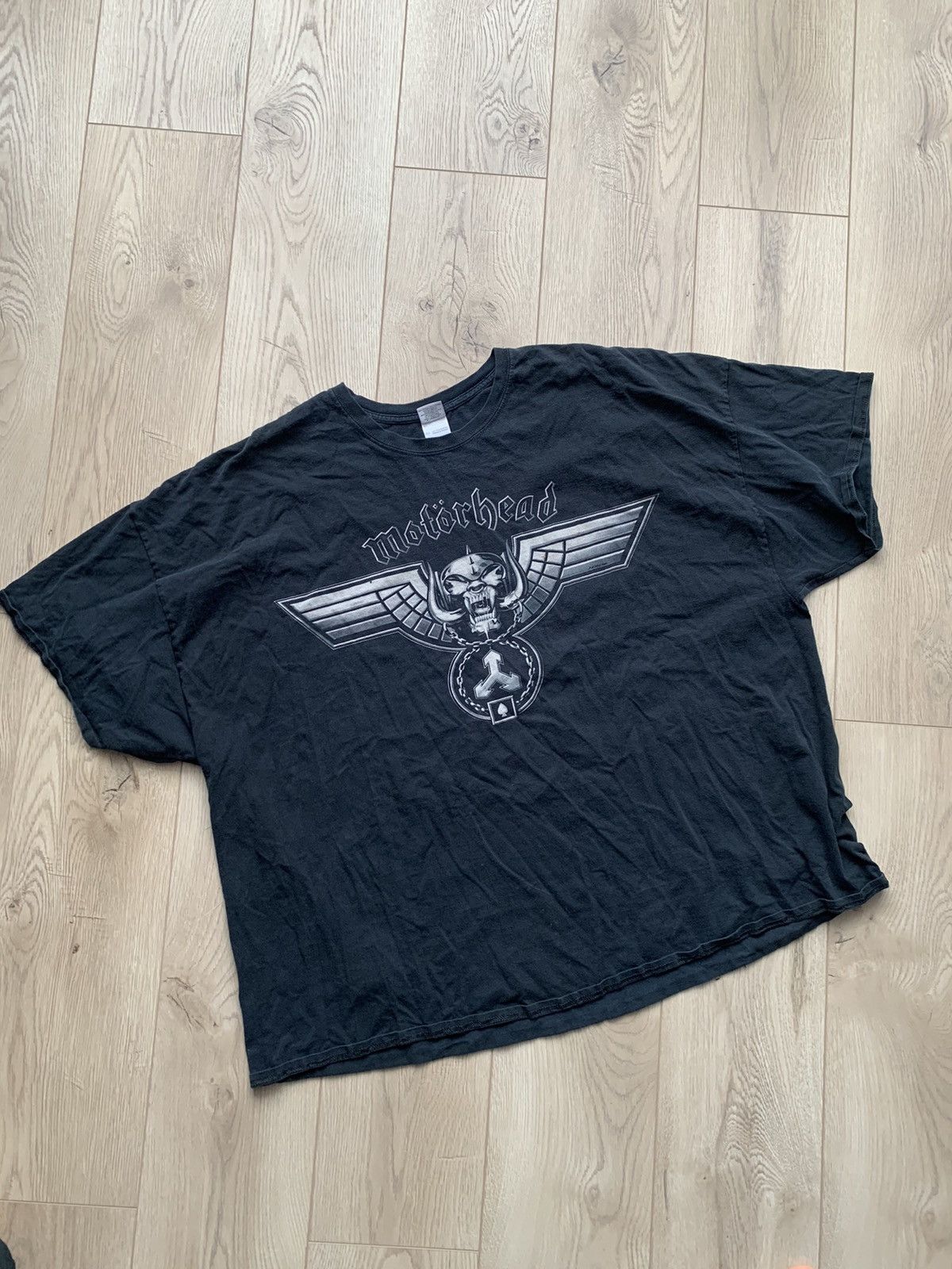 5XL Motorhead vintage logo black tee big very