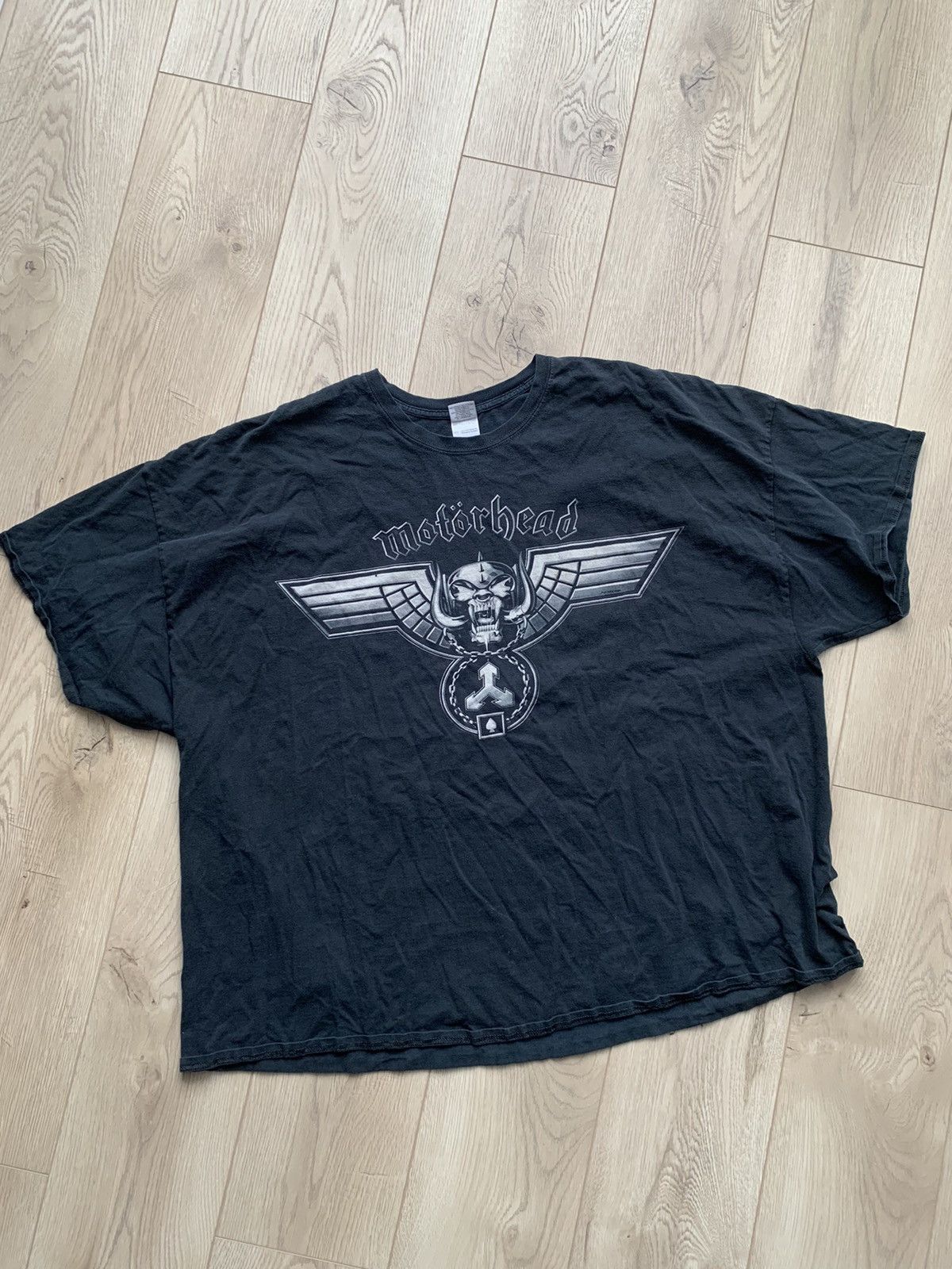 Band Tees × Vintage 5XL Motorhead vintage logo black tee big very Size US XXL / EU 58 / 5 - 2 Thumbnail