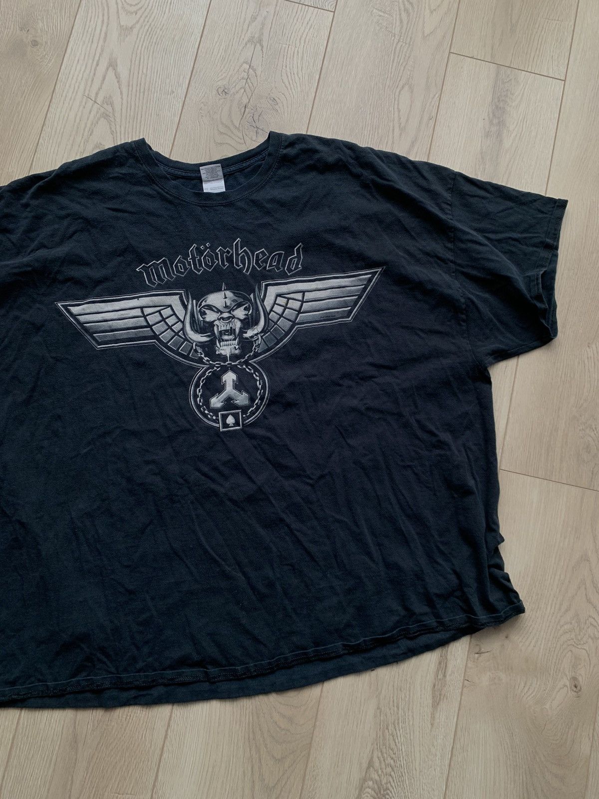 Band Tees × Vintage 5XL Motorhead vintage logo black tee big very Size US XXL / EU 58 / 5 - 4 Thumbnail
