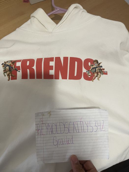 Vlone angel hot sale friends hoodie