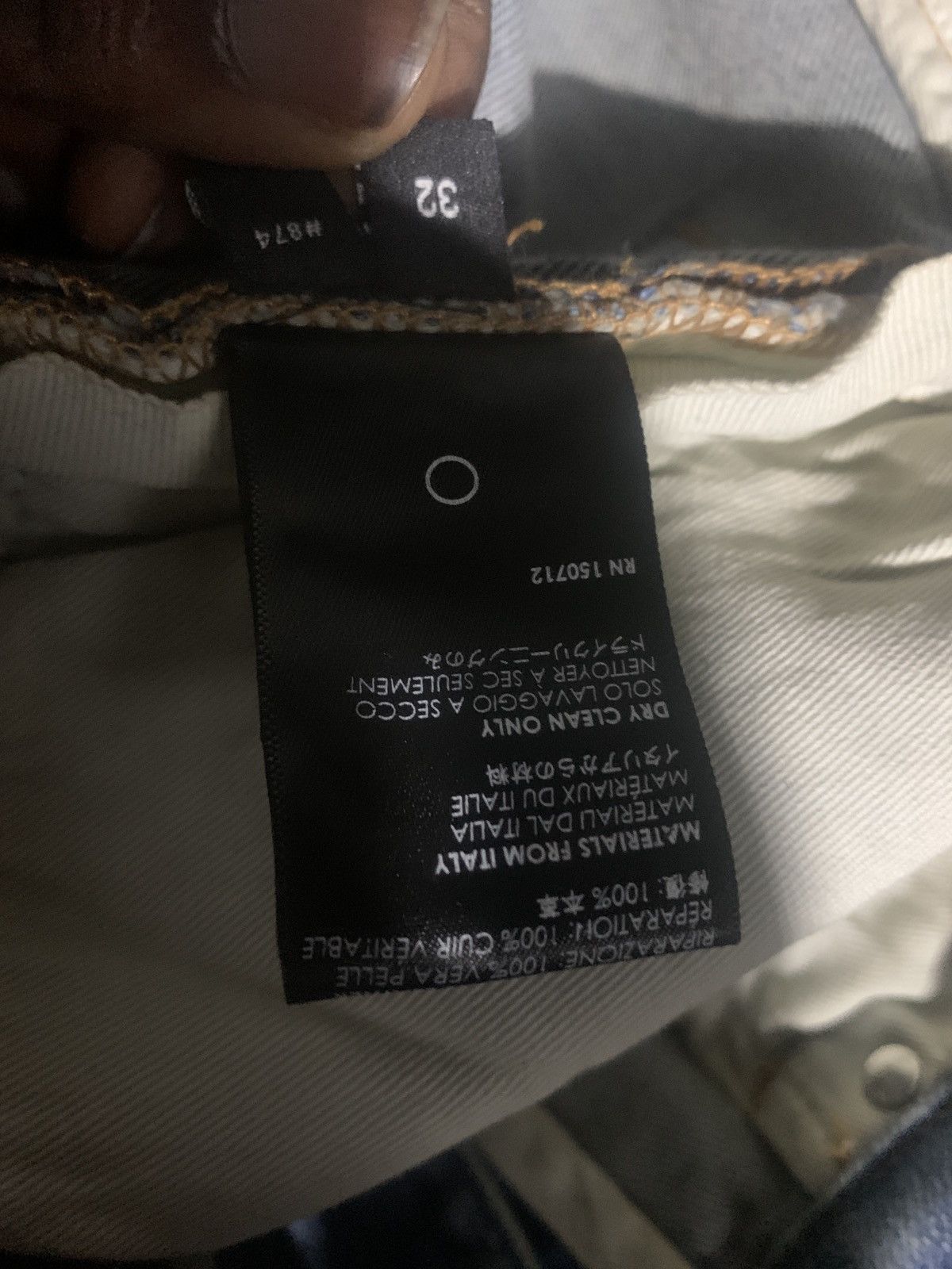 Amiri Amiri Clay Indigo Playboy MX1 Jeans Size US 32 / EU 48 - 5 Thumbnail