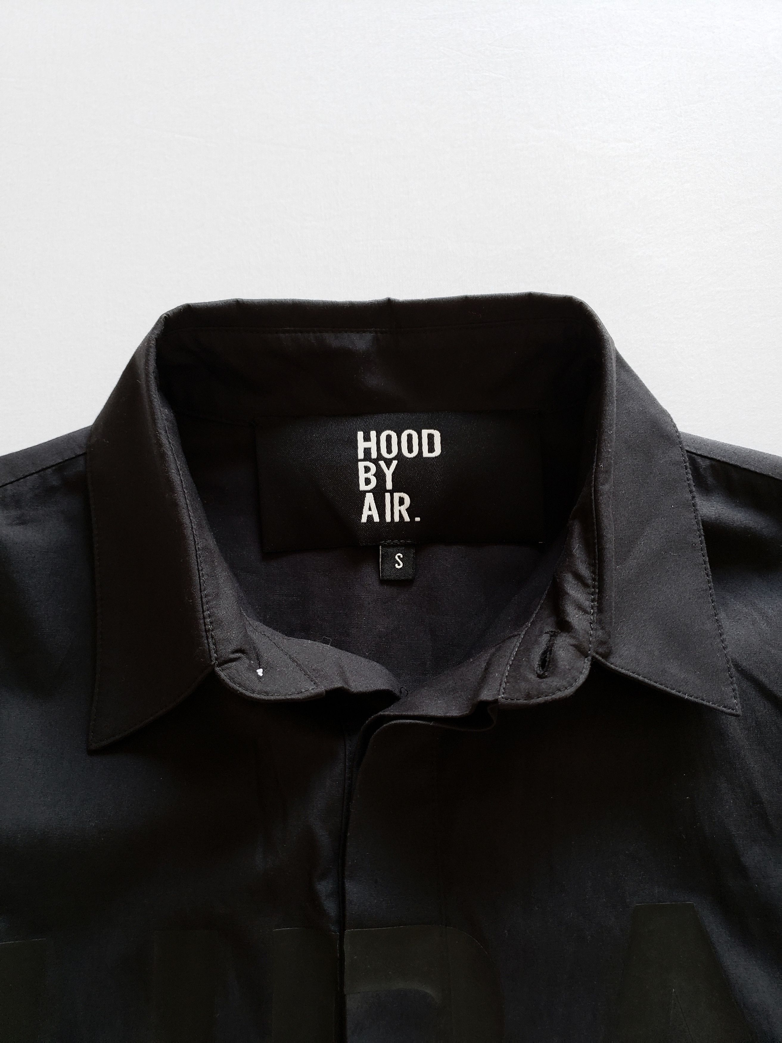 Hood By Air HBA $650 Long Logo Shirt Size US S / EU 44-46 / 1 - 5 Thumbnail