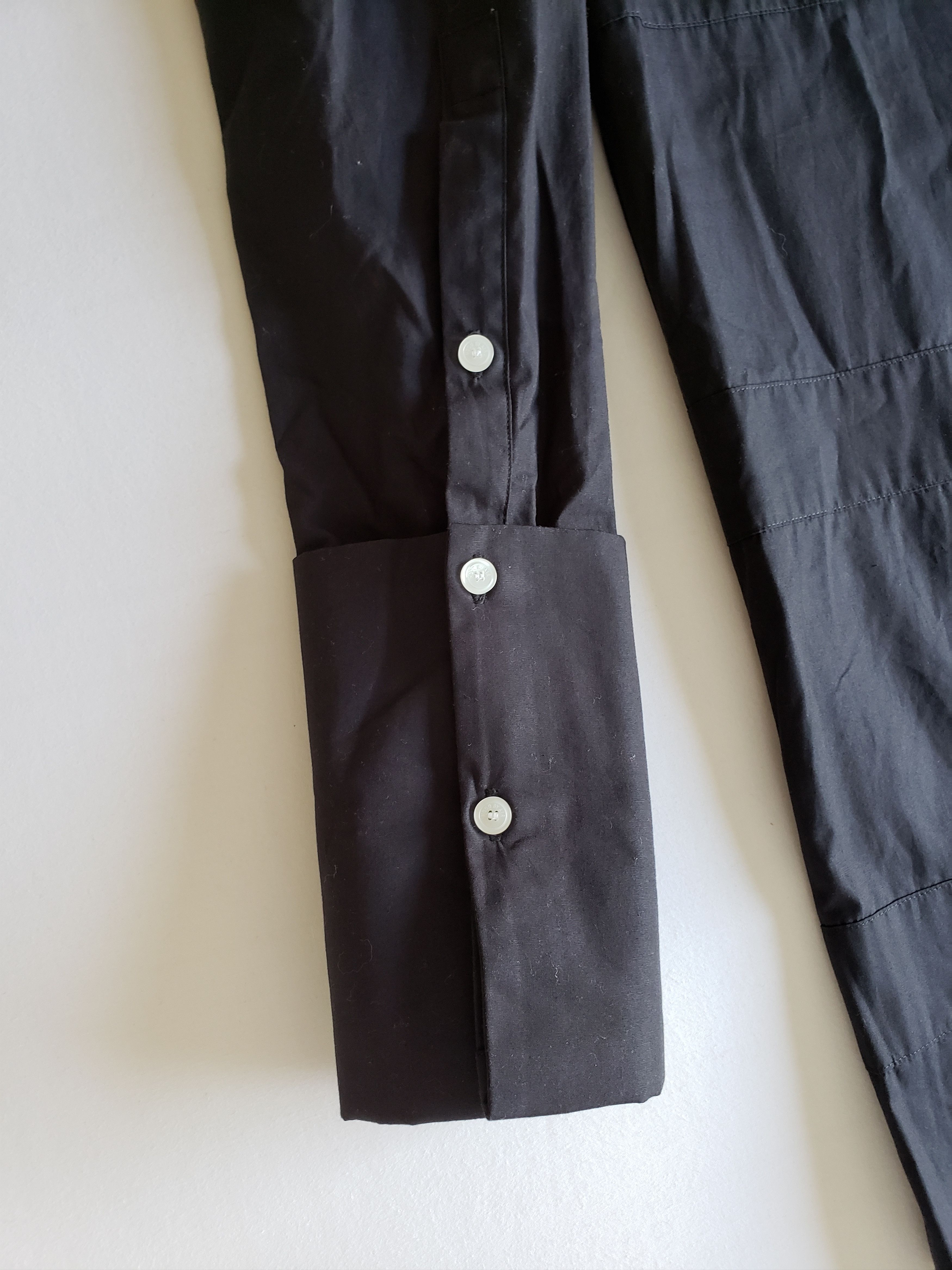 Hood By Air HBA $650 Long Logo Shirt Size US S / EU 44-46 / 1 - 4 Thumbnail