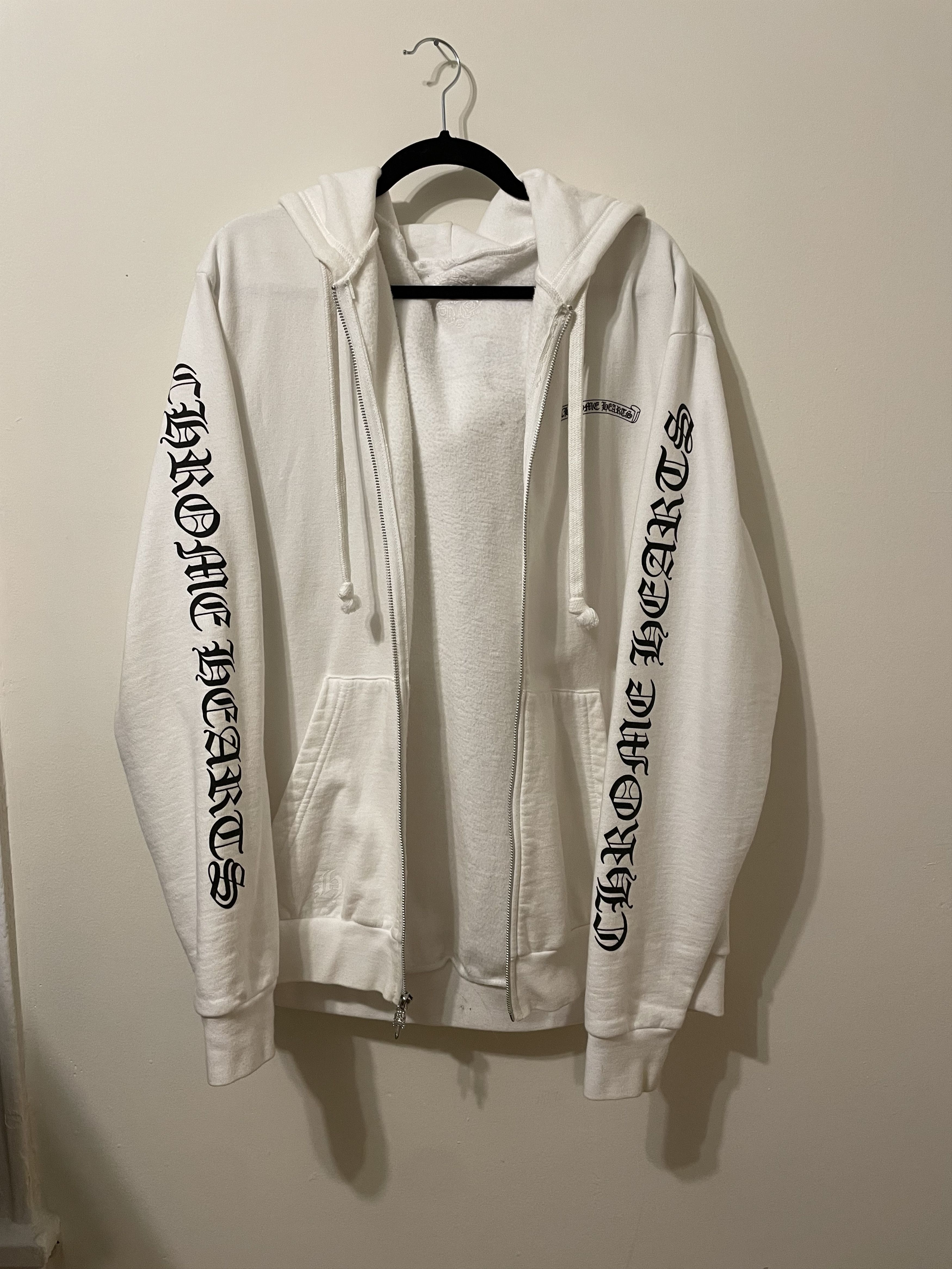 Chrome Hearts Scroll Zip Up | Grailed