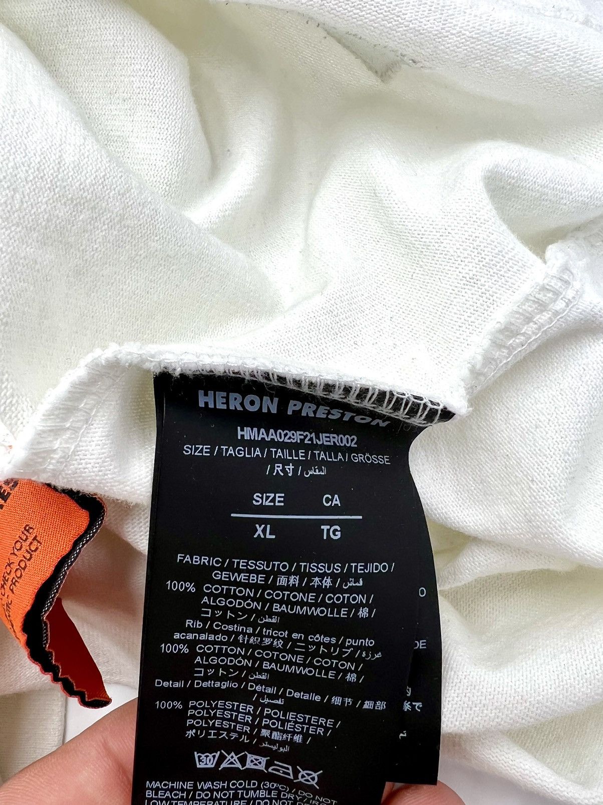 Heron Preston Heron Preston T Shirt Size US XL / EU 56 / 4 - 3 Thumbnail