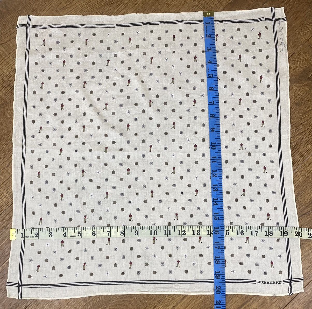 Burberry Vintage Burberry Handkerchief / Bandana / Neckerchief Size ONE SIZE - 6 Thumbnail