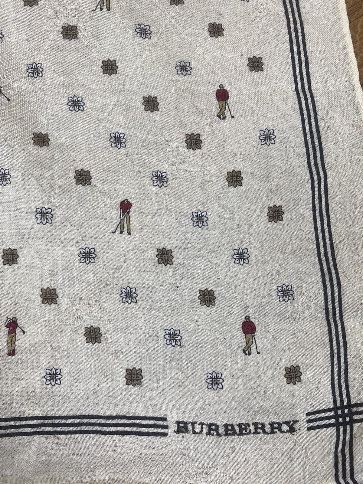 Burberry Vintage Burberry Handkerchief / Bandana / Neckerchief Size ONE SIZE - 5 Thumbnail