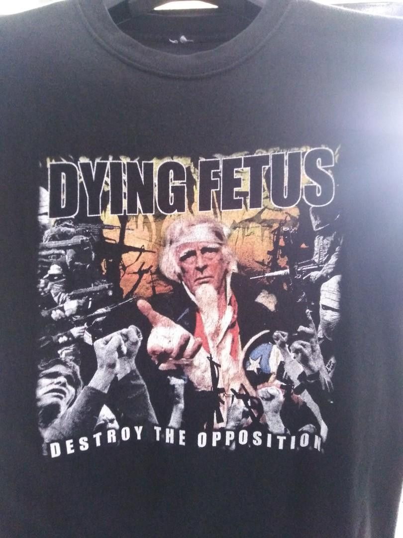 Band Tees Dying Fetus Destroy The Opposition Tee Size US S / EU 44-46 / 1 - 2 Thumbnail
