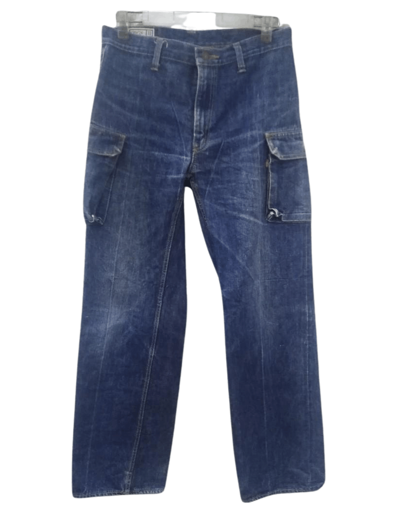 Edwin 70s Edwin Japan Cargo Jeans W32 L41 | Archive Utility Rare Size US 32 / EU 48 - 1 Thumbnail