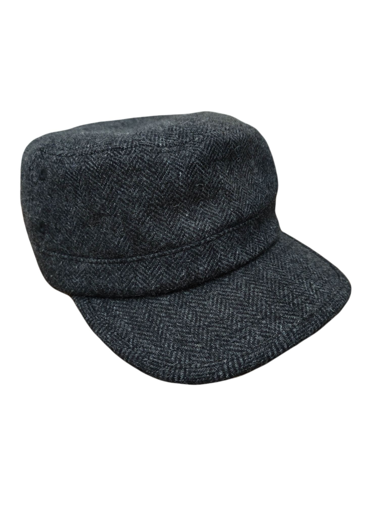 UNIQLO HERRINGBONE WOOL MILITARY CAP