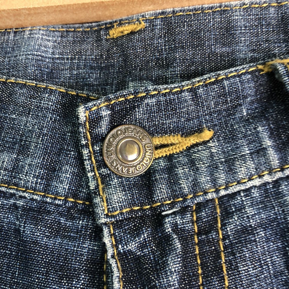 Uniqlo DLL Uniqlo Blue distressed ripped Denim Pants #c258 Size US 29 - 4 Thumbnail