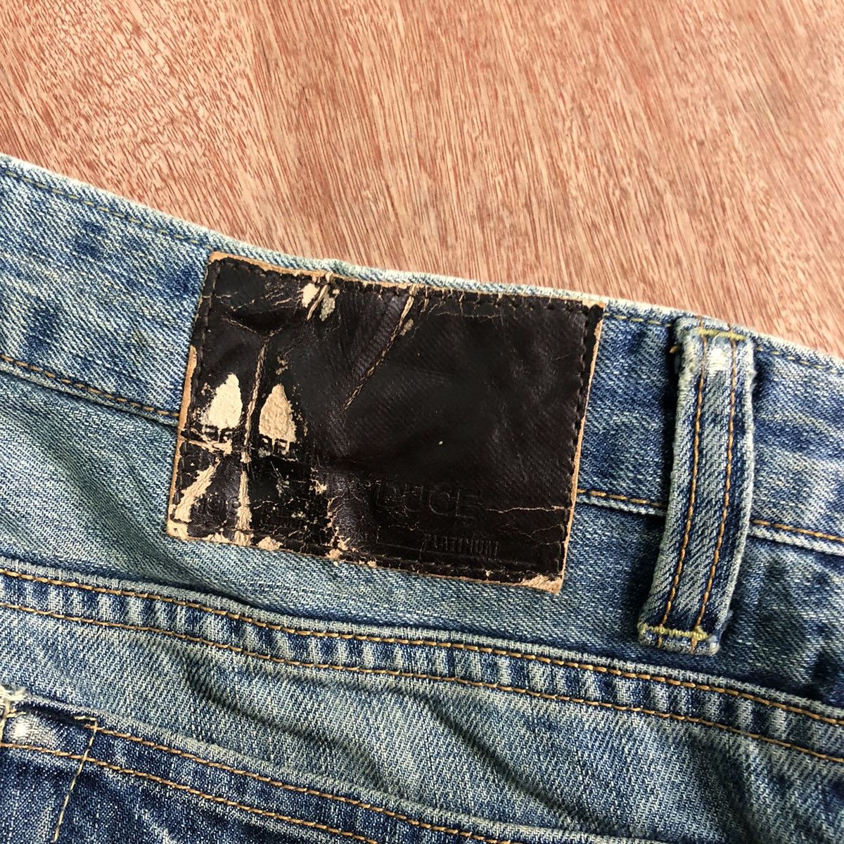 Japanese Brand DLL Navy Produce Blue distressed Denim vintage Pants #c206 Size US 32 / EU 48 - 10 Thumbnail