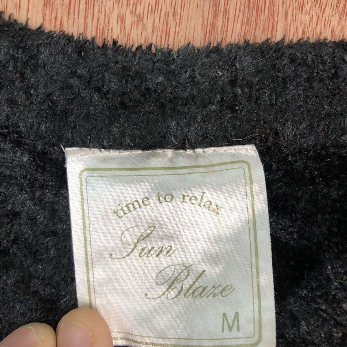 Homespun Knitwear × Japanese Brand Jun Blaze Black Mohair fleece Knitwear #c342 Size US M / EU 48-50 / 2 - 9 Thumbnail