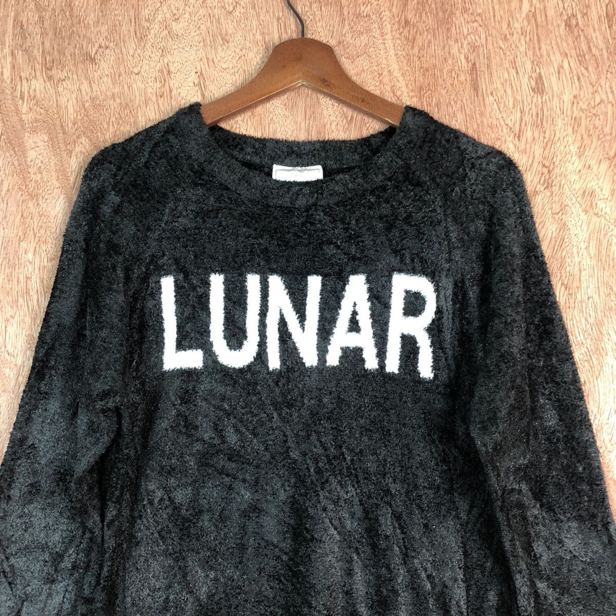 Homespun Knitwear × Japanese Brand Jun Blaze Black Mohair fleece Knitwear #c342 Size US M / EU 48-50 / 2 - 2 Thumbnail