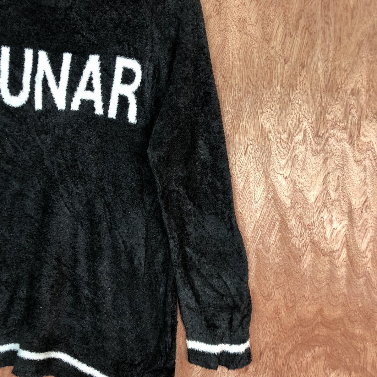 Homespun Knitwear × Japanese Brand Jun Blaze Black Mohair fleece Knitwear #c342 Size US M / EU 48-50 / 2 - 5 Thumbnail
