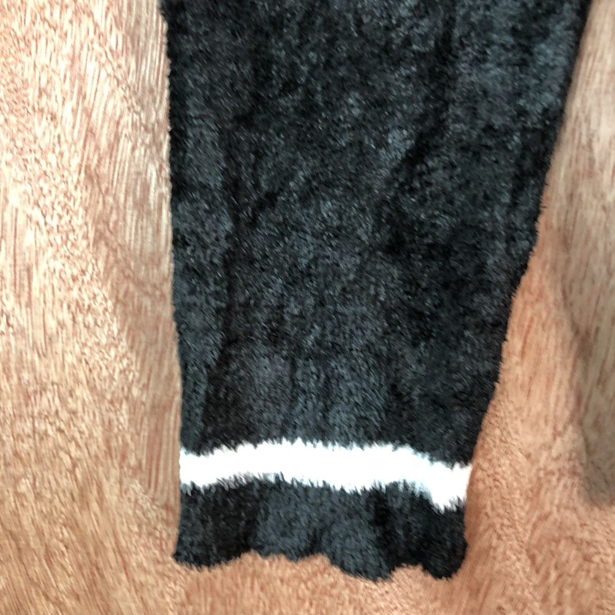 Homespun Knitwear × Japanese Brand Jun Blaze Black Mohair fleece Knitwear #c342 Size US M / EU 48-50 / 2 - 6 Thumbnail