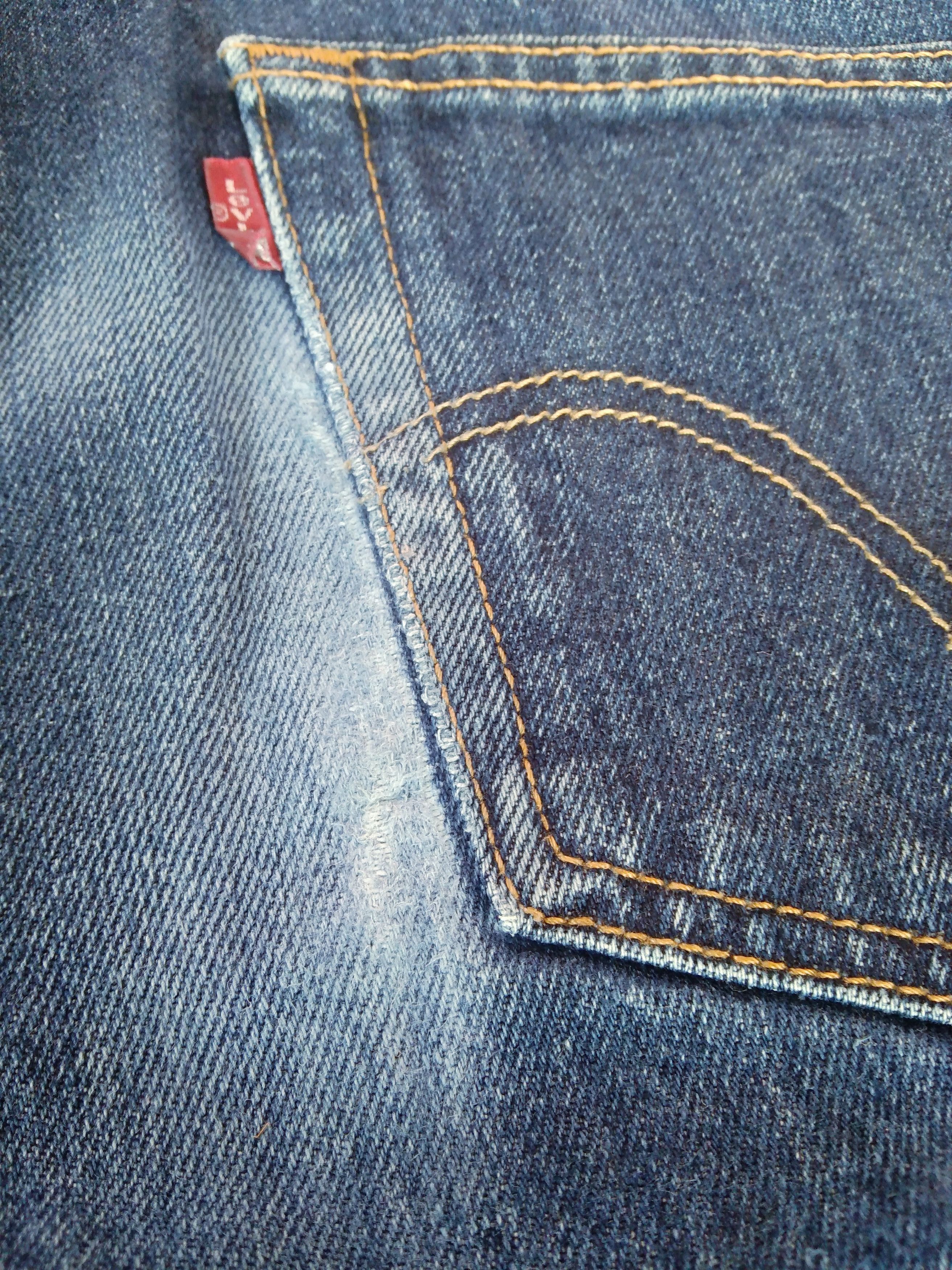 Levi's Vintage Levis 501 Straight Leg Distressed Jeans 33x34 Size US 33 - 6 Thumbnail