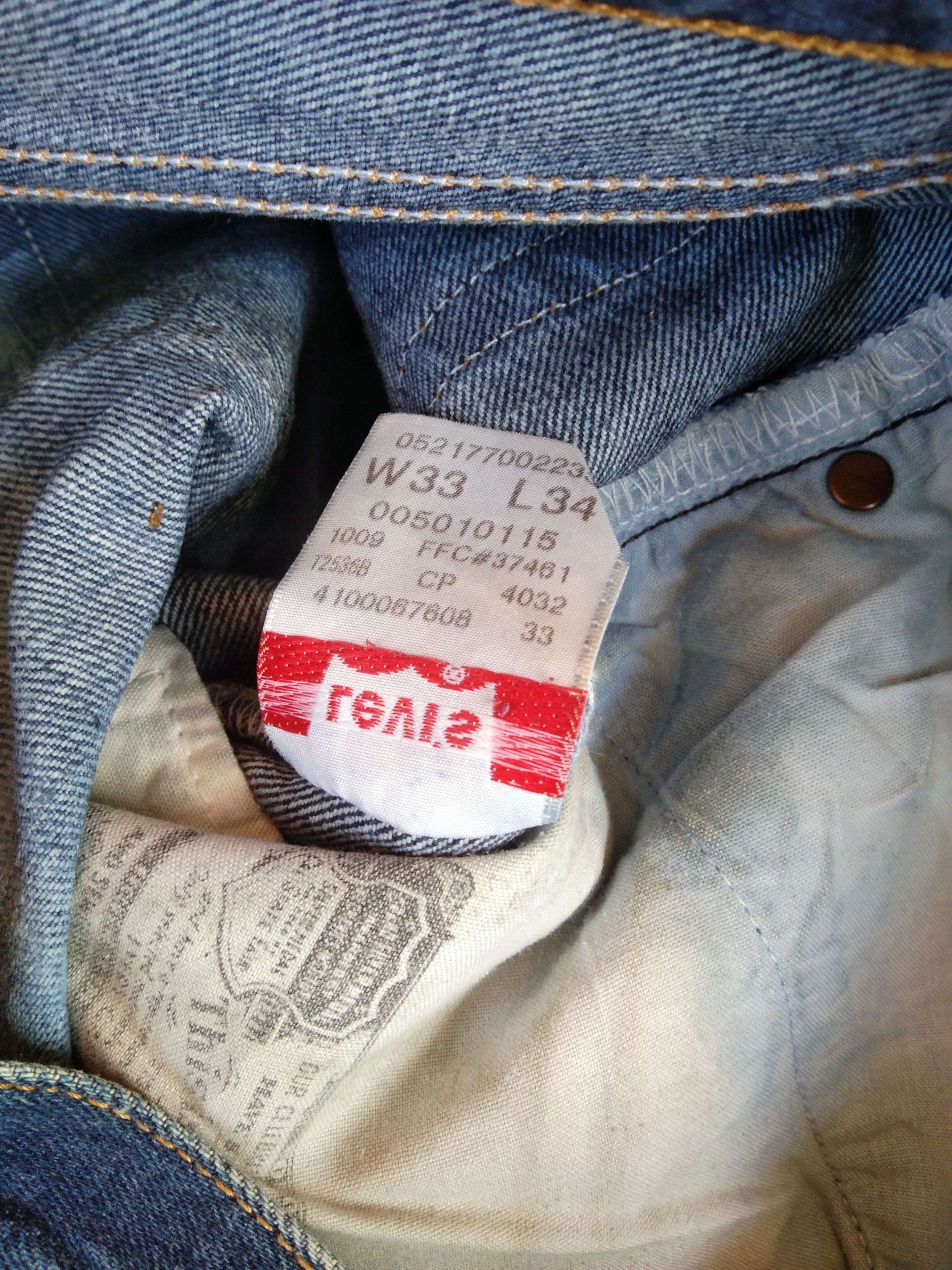 Levi's Vintage Levis 501 Straight Leg Distressed Jeans 33x34 Size US 33 - 11 Thumbnail