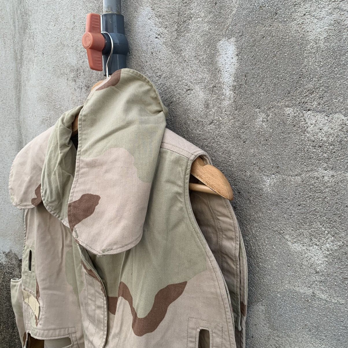 Hunter × Vintage Camouflage Dessert Hunting Tactical Vest Size US XL / EU 56 / 4 - 7 Thumbnail