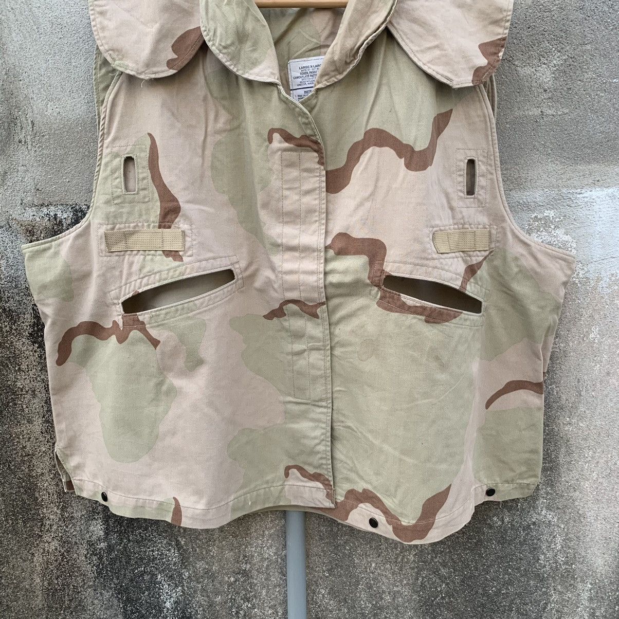Hunter × Vintage Camouflage Dessert Hunting Tactical Vest Size US XL / EU 56 / 4 - 3 Thumbnail
