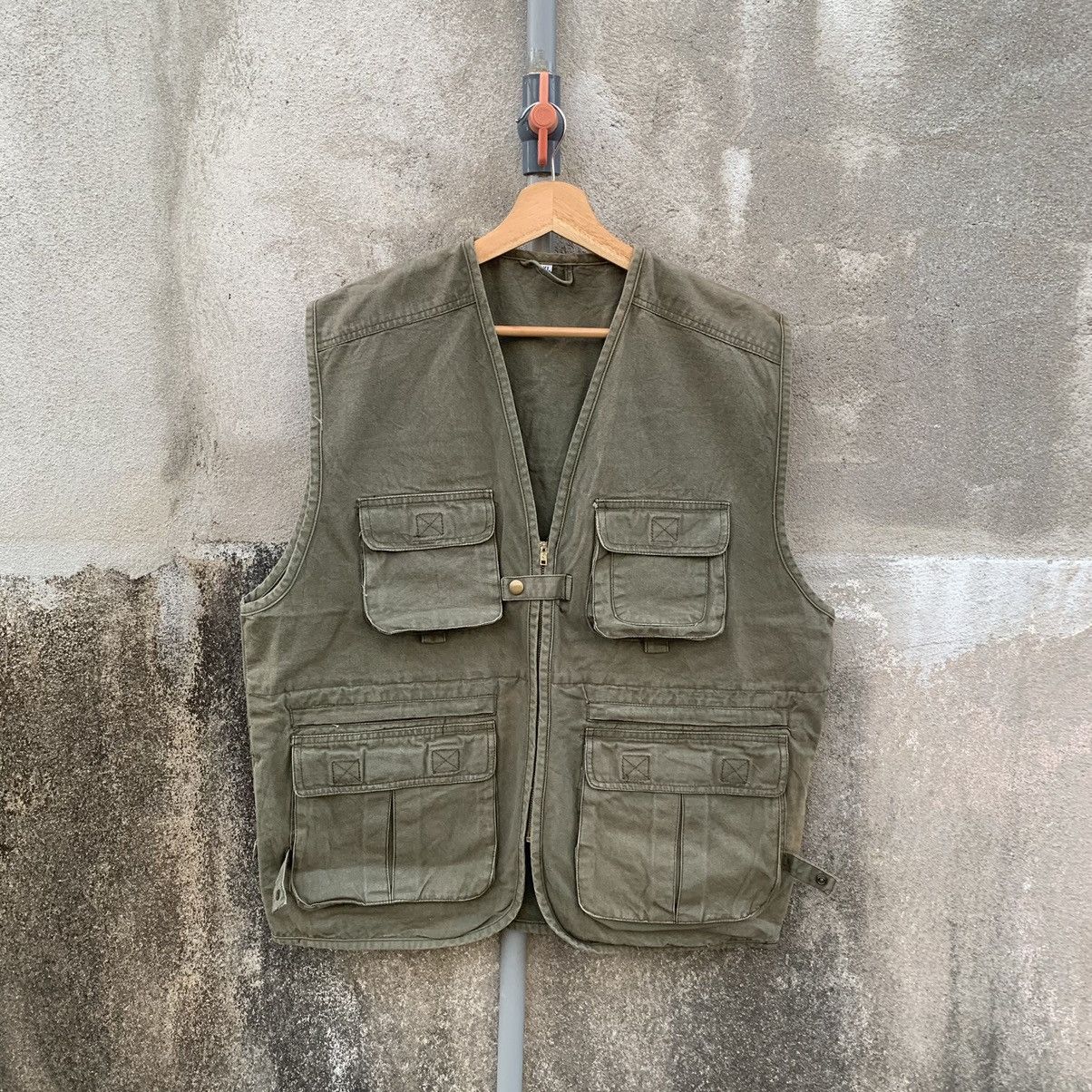 Hunter × Other Unbranded Olive Green Hunting Fishing Vest Size US L / EU 52-54 / 3 - 1 Thumbnail