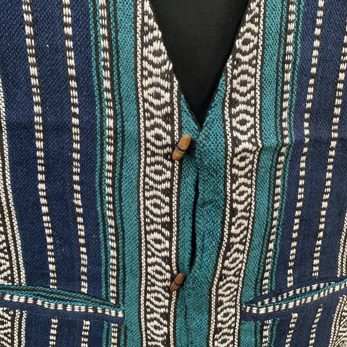 Art Comes First × Japanese Brand Japanese Brand Chimayo Arts Blazer Vest Size 38R - 6 Thumbnail