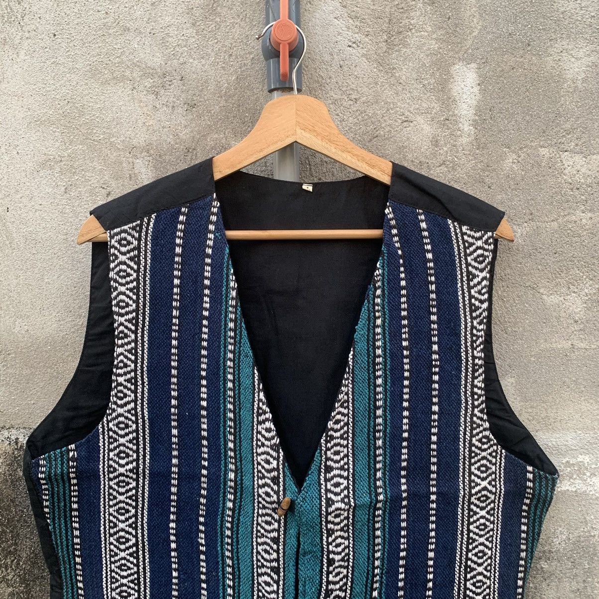 Art Comes First × Japanese Brand Japanese Brand Chimayo Arts Blazer Vest Size 38R - 2 Thumbnail