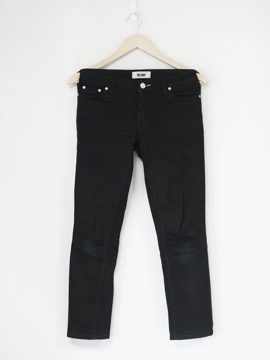 Acne Studios Hex Black Cropped Jeans Size US 28 / EU 44 - 1 Preview